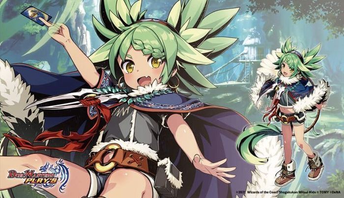 プレイマット『[デュエプレ]自然の守護者チュリン』【サプライ】{-}