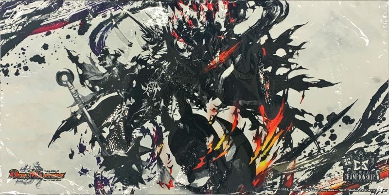 プレイマット『[超CSV](モノクロ)鬼ヶ大王 ジャオウガ』【サプライ】{-}