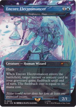 0808)アンコールの電術師/Encore Electromancer // 瞬唱の魔道士