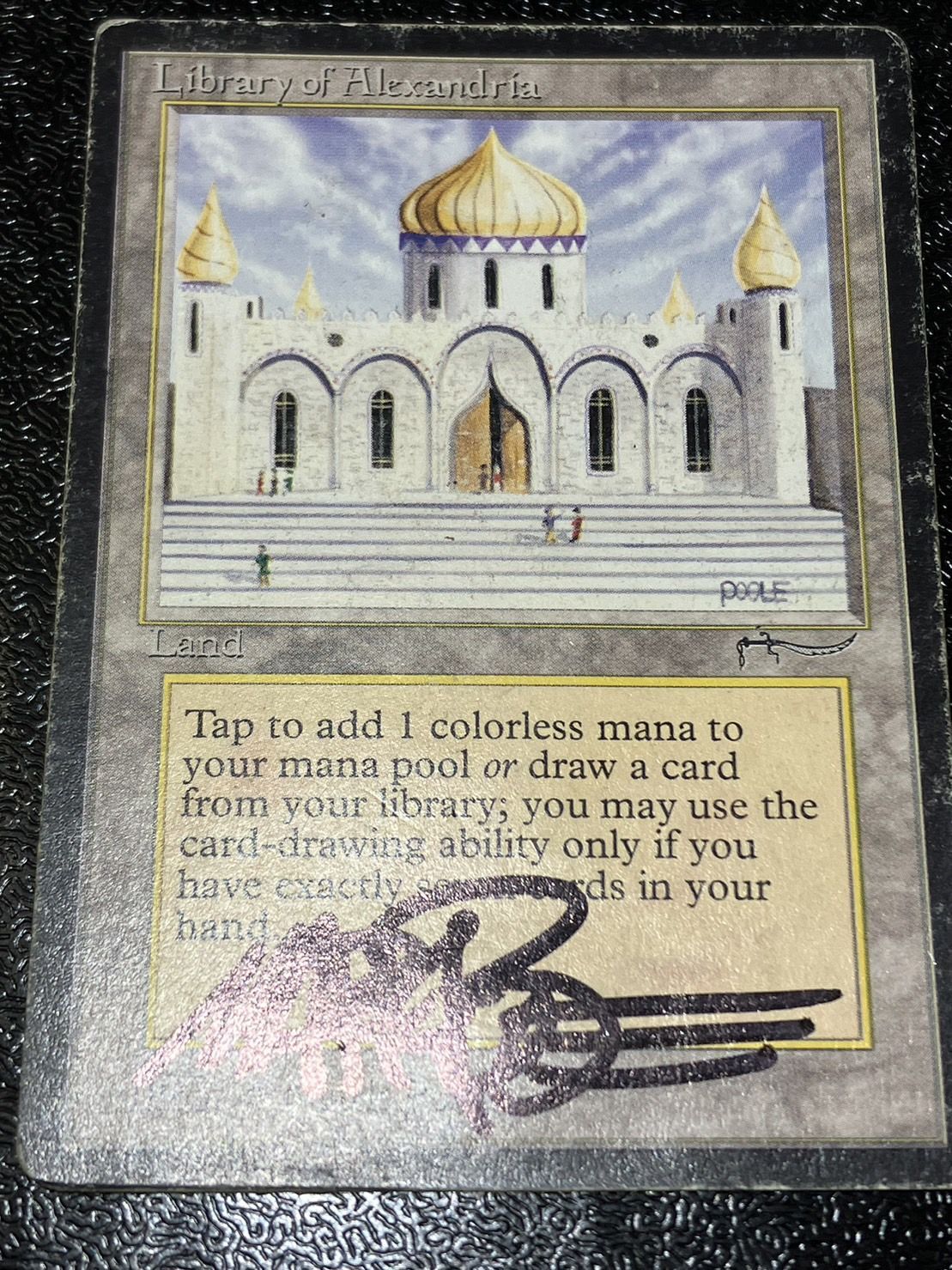 POOR](サイン)Library of Alexandria《英語》【ARN】#209