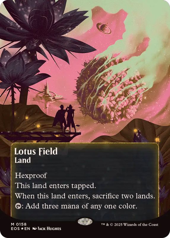 ギャラクシーFOIL)(0158)睡蓮の原野/Lotus Field《英語》【EOS】