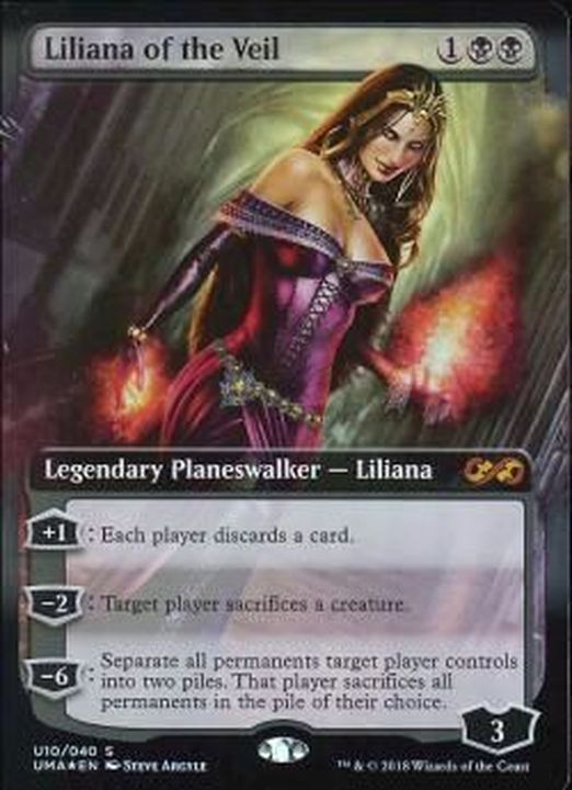 FOIL)ヴェールのリリアナ/Liliana of the Veil《英語》【UBT】