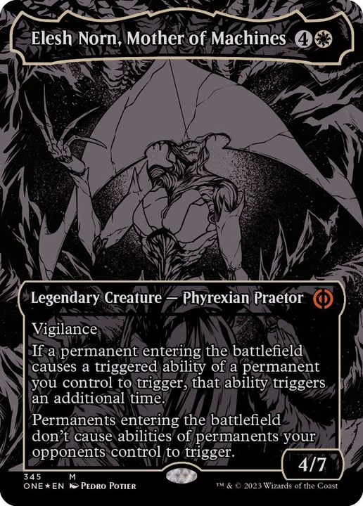 EX+](オイルスリックFOIL)機械の母、エリシュ・ノーン/Elesh Norn