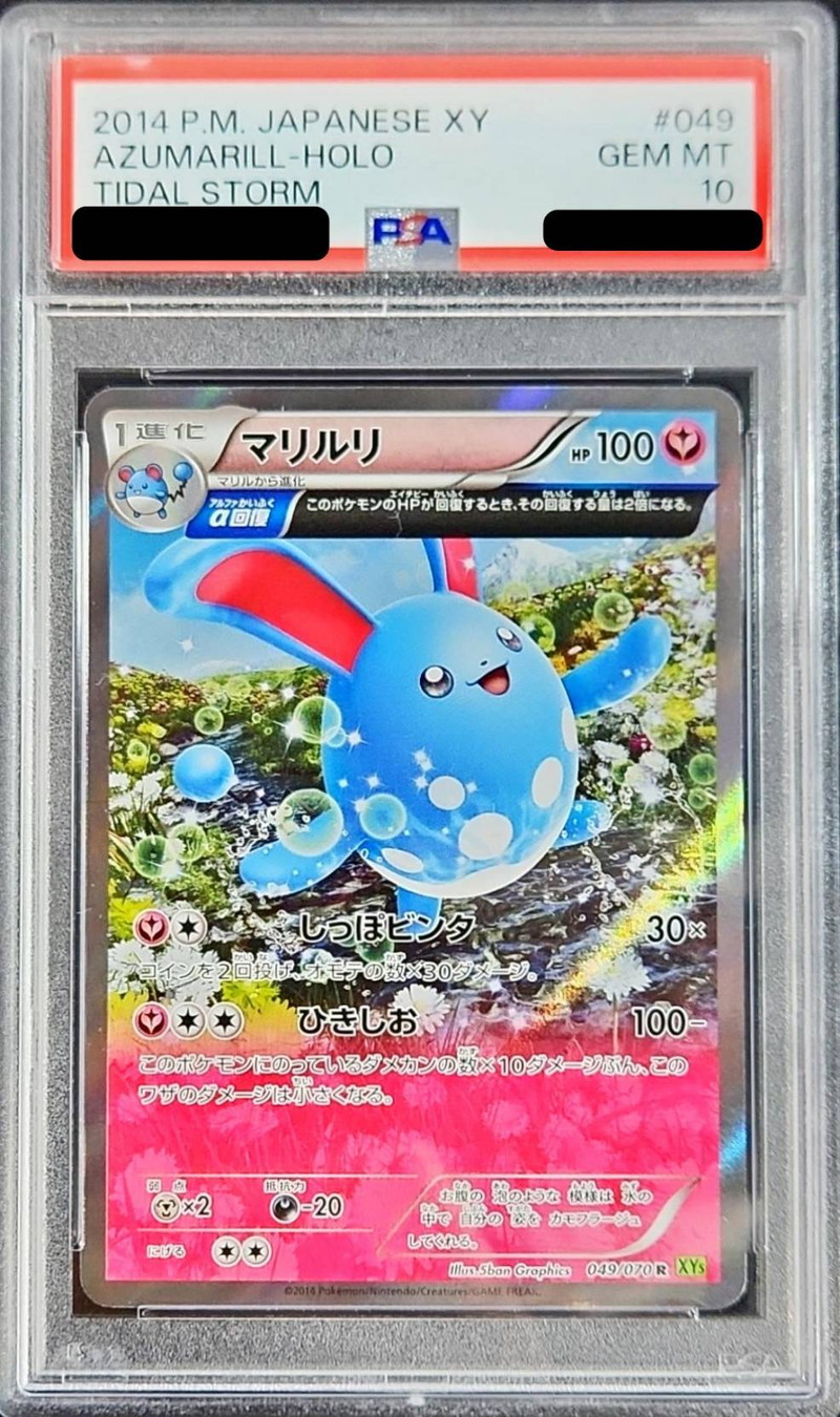 PSA10鑑定済〕マリルリ【R】{049/070}