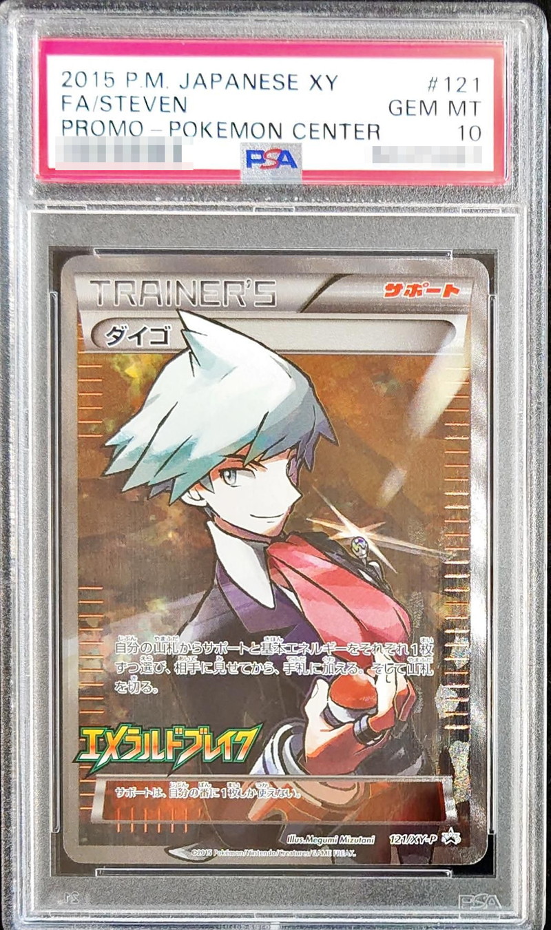 PSA10鑑定済〕ダイゴ(SR仕様)【P】{121/XY-P}