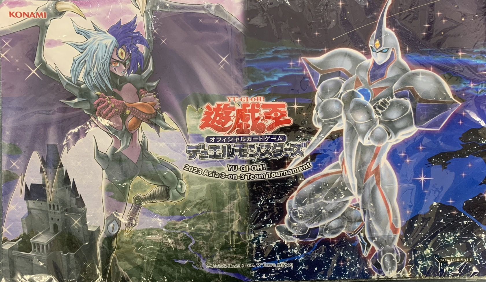 プレイマット『スピリットオブユベル&EHEROスピリットオブネオス(英語