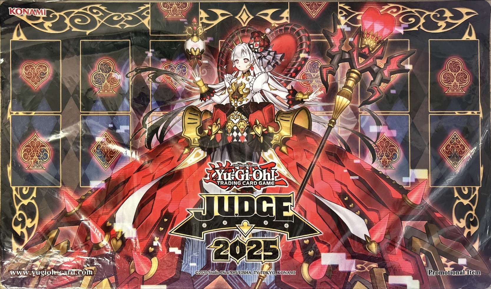 プレイマット『M∀LICEQHEARTSOFCRYPTER(JUDGE2025)』【-】{-}《プレイ
