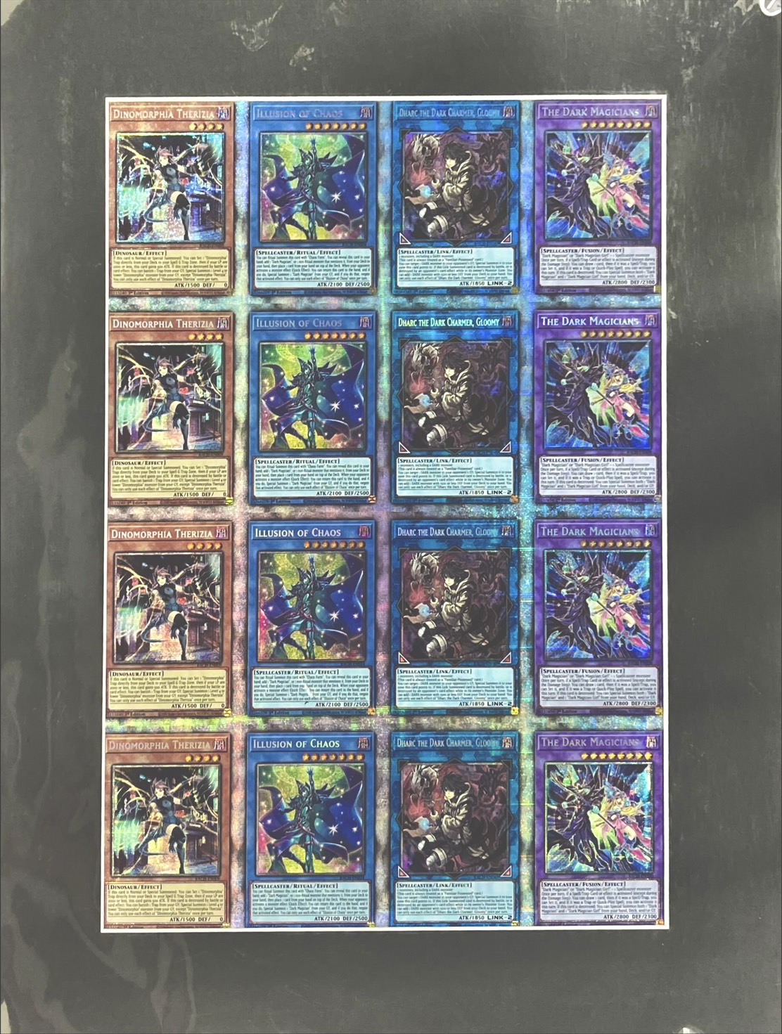 英語版〕BATTLE OF CHAOS アンカットシート【-】{-}《その他》