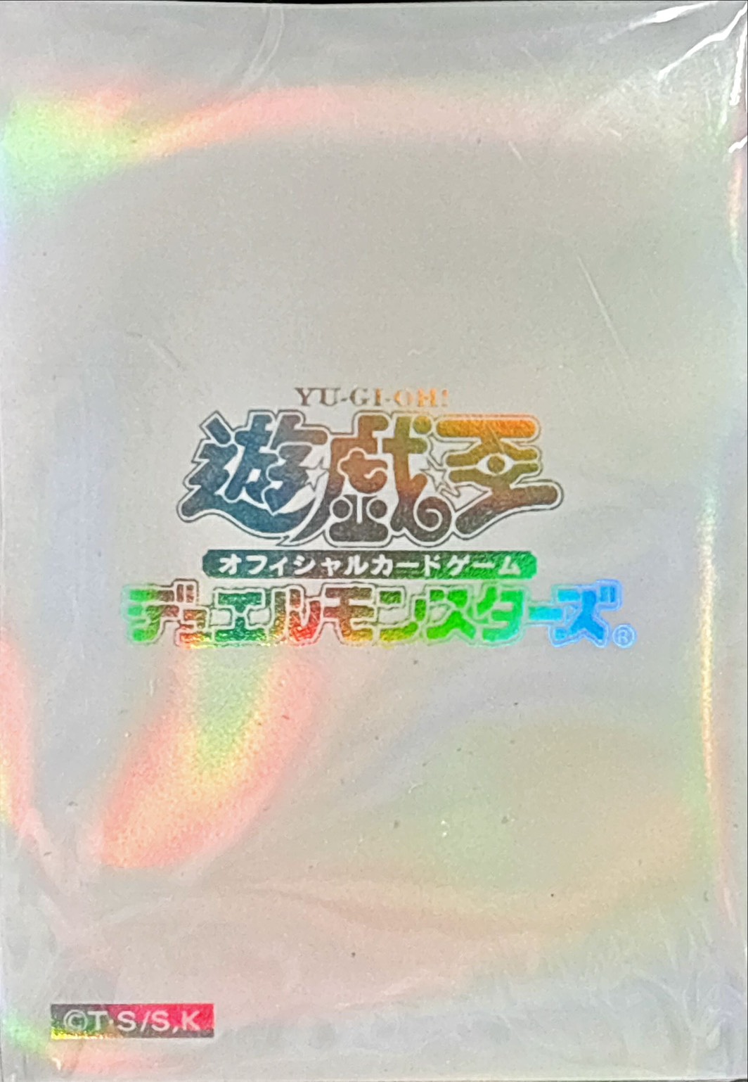 スリーブ『初期ロゴ白』60枚入り【-】{-}《スリーブ》