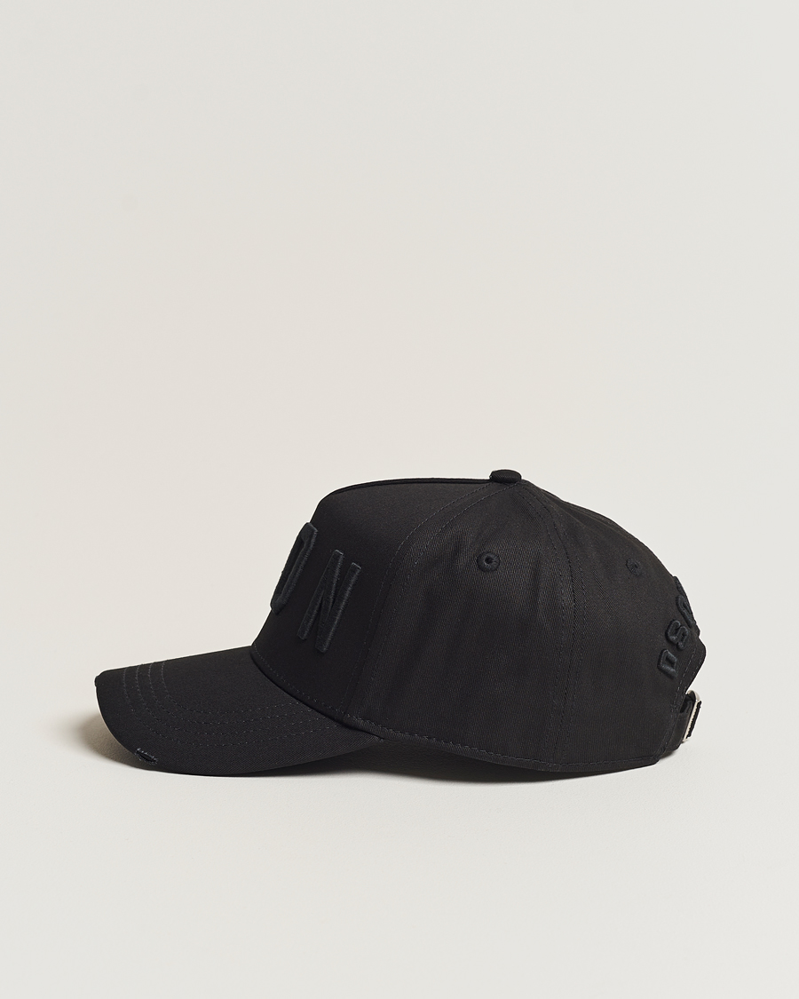 Dsquared2 Icon Baseball Cap Black/Black at CareOfCarl.com