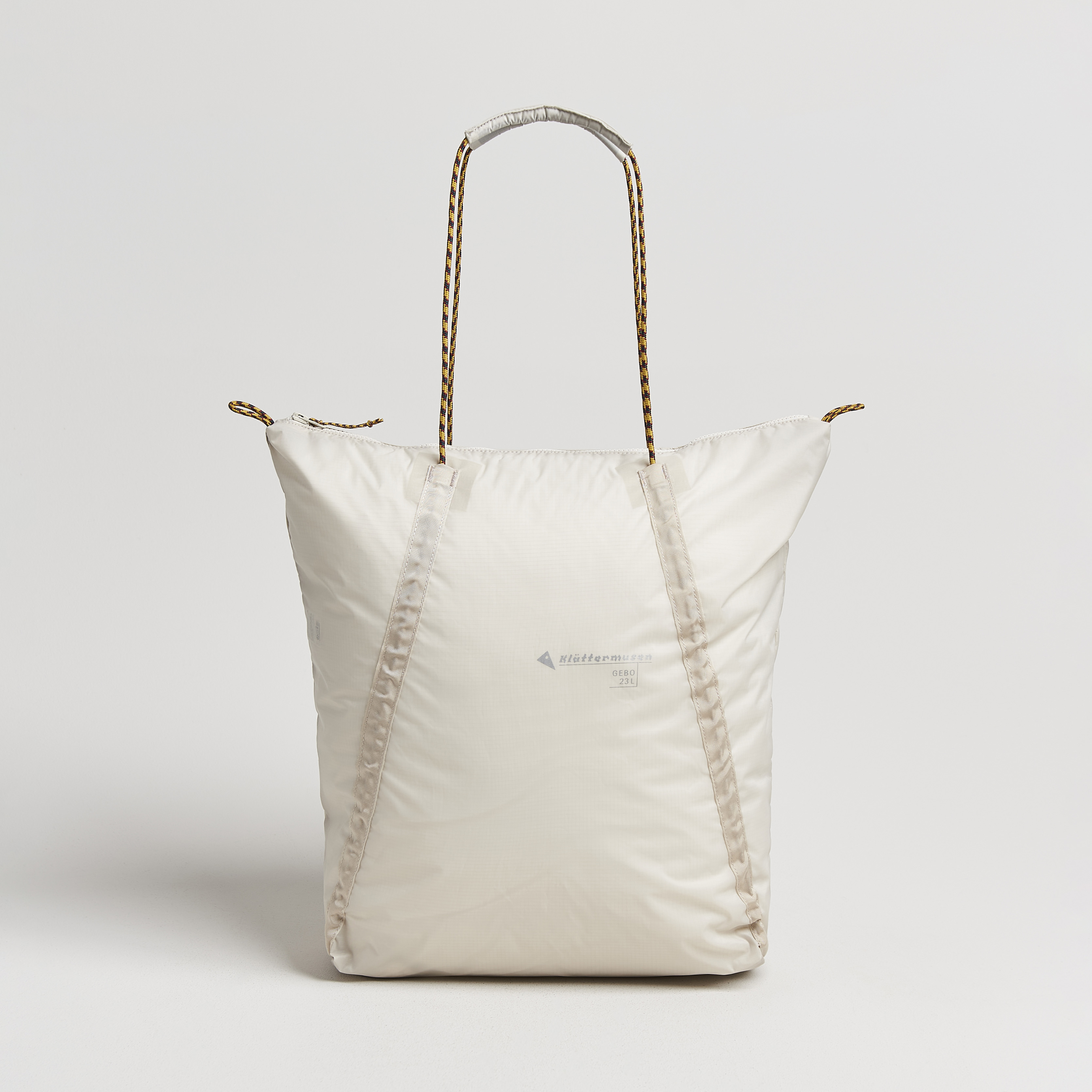 Klättermusen Gebo 23L Lightweight Totebag Putty Grey at CareOfCarl.com