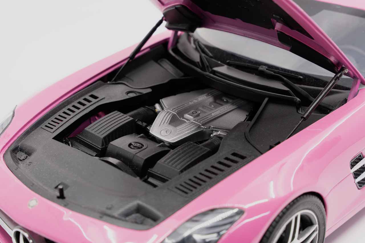 Premium Classixxs Mercedes-Benz SLS AMG 1/12 Diecast Model Pink
