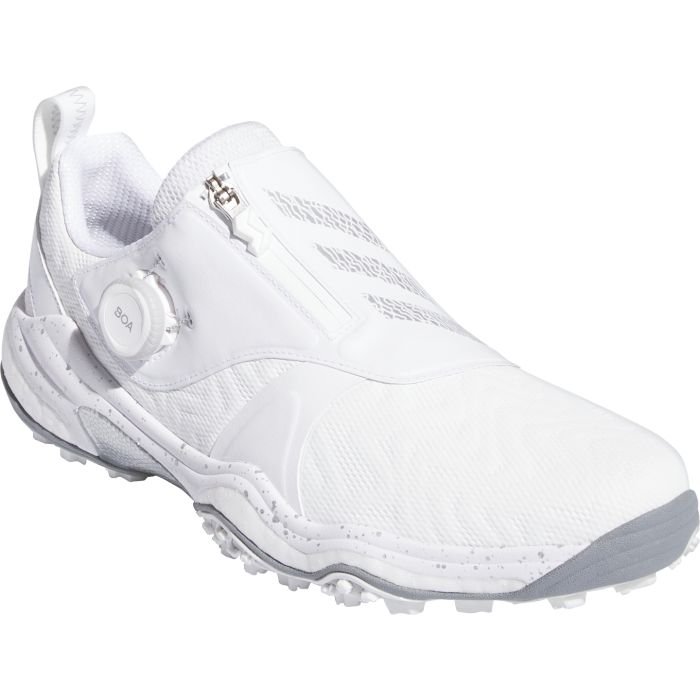 adidas Codechaos BOA 25 Golf Shoes Cloud White/Iron Metallic/Grey