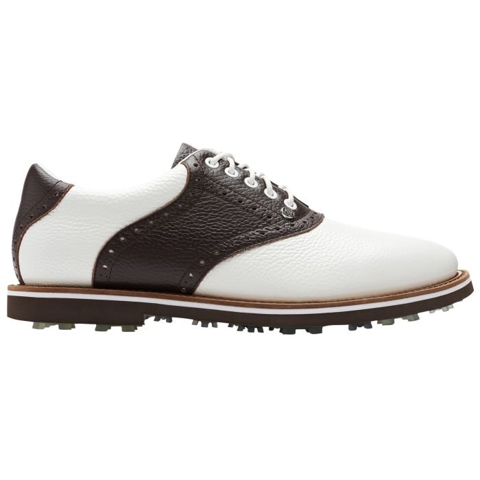 G/FORE Saddle Gallivanter Golf Shoes Snow/Espresso ON SALE