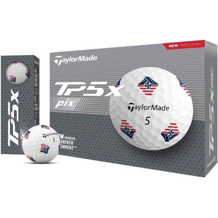 TaylorMade TP5x pix USA Golf Balls - Carl's Golfland