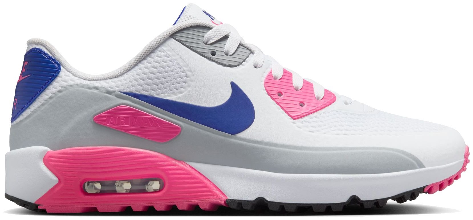 Nike Air Max 90 G Golf Shoes White/Laser Pink/Concord - Carl's