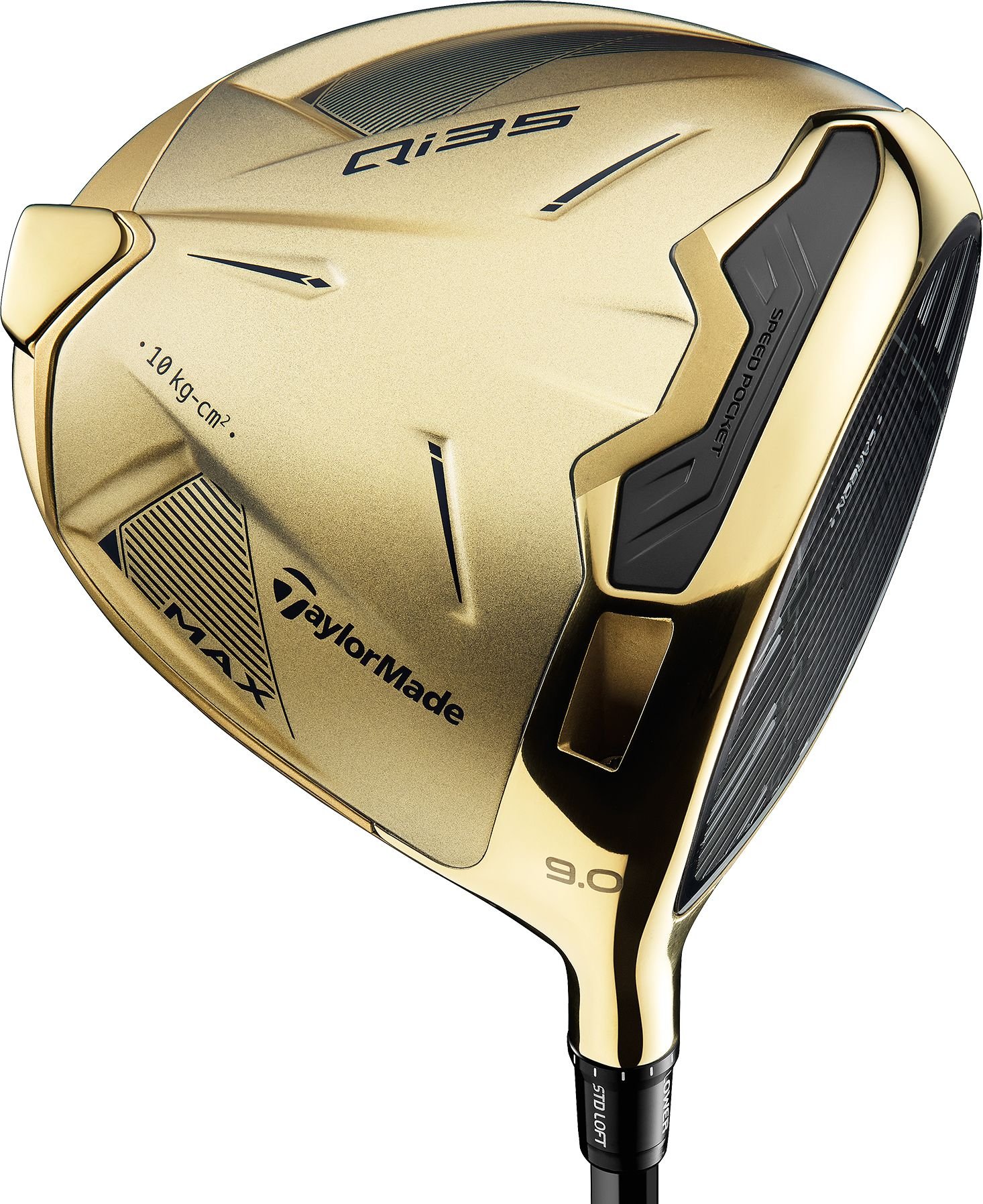 TaylorMade Qi35 Max Designer Series Precious Metals Gold Driver