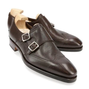 ダブルモンクストラップ（ボックスカーフ レイン）80544 - Carmina