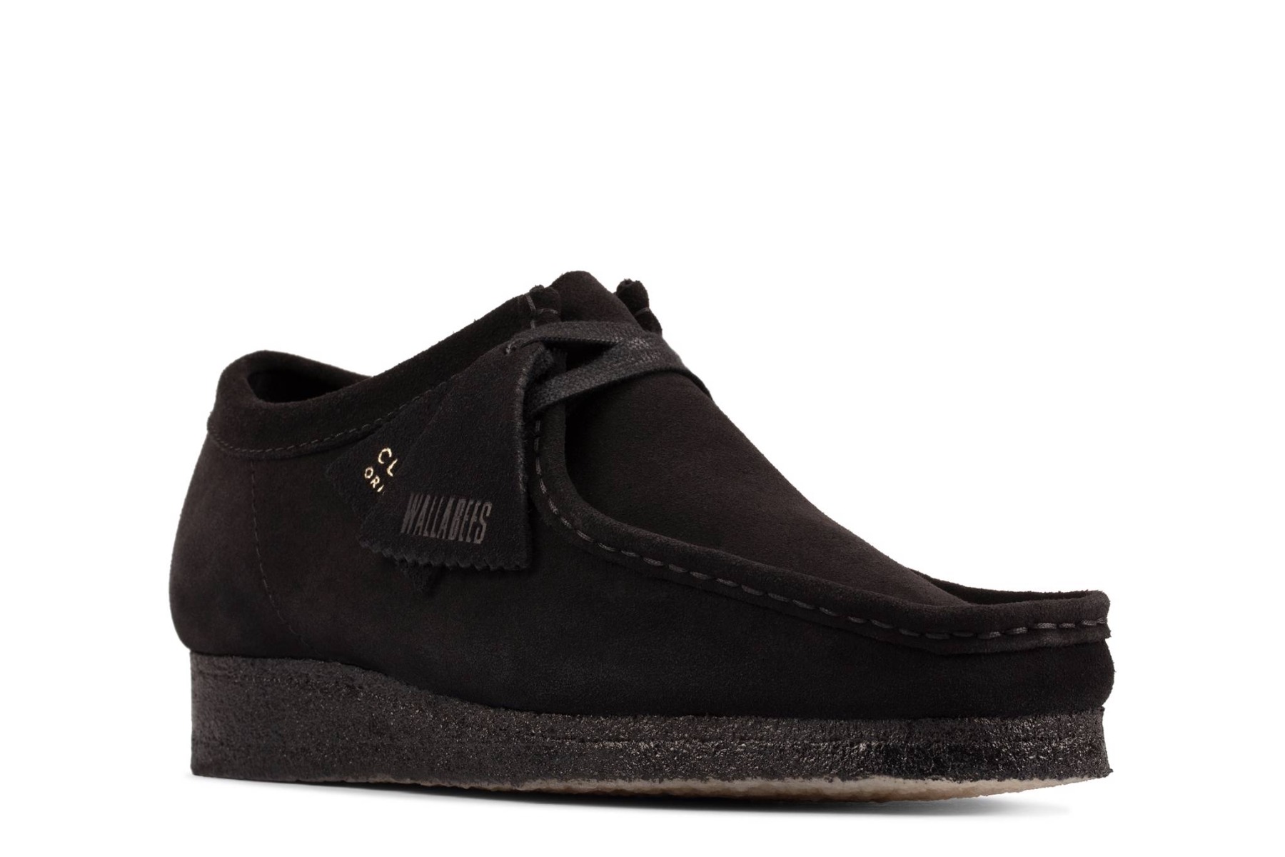 Clarks Originals Wallabee Black Suede (26155519)