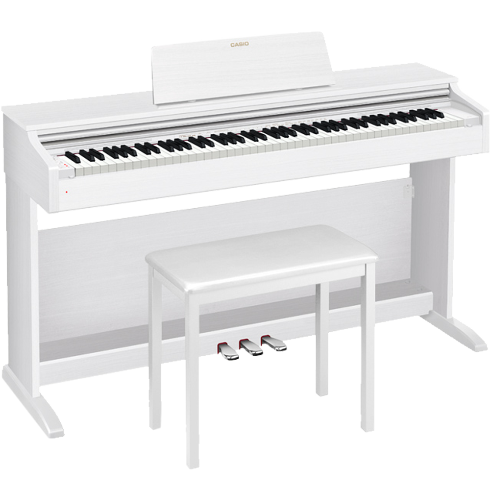 AP-270WE | Celviano 88 Key Grand Piano in White | CASIO
