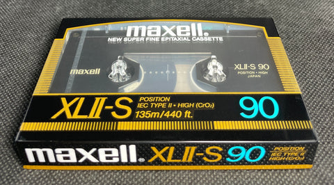 Maxell XLII-S - 1986 - US - Blank Cassette Tape - New Sealed