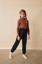 Soor Ploom Long Sleeve Snap Turtleneck - Terracotta – Casp Baby