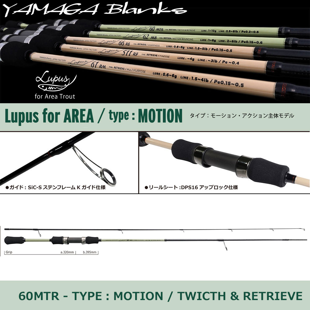 ヤマガブランクス(YAMAGA Branks) ルーパス エリア(Lupus Area) 62MB