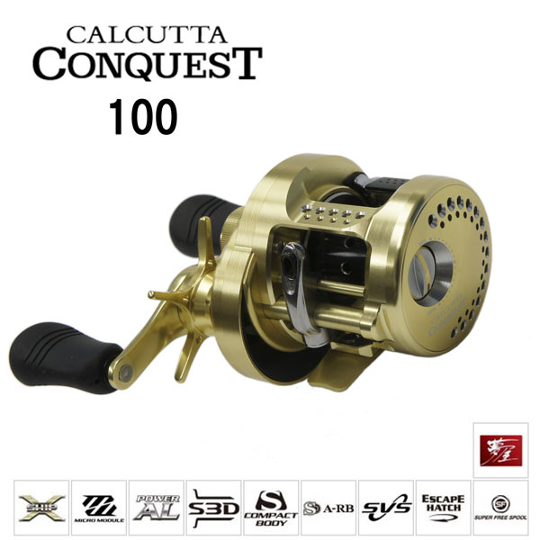 シマノ(SHIMANO) 14カルカッタコンクエスト 100RIGHT ○廃番 完売しま