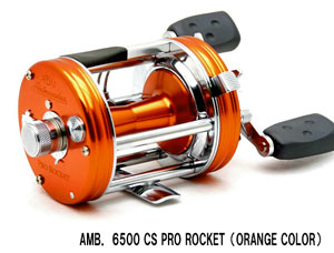 アブ・ガルシア AMB. 6500 CS PRO ROCKET( ORANGE COLOR) ABU Classic