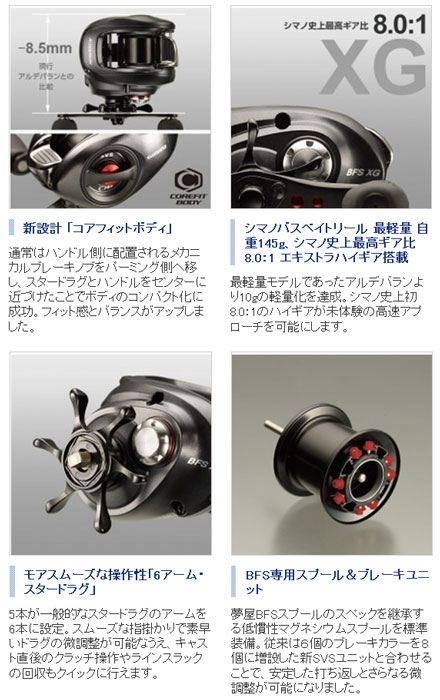 シマノ(SHIMANO) 12アルデバランBFS XG RIGHT ☆処分特別割引品 シマノ