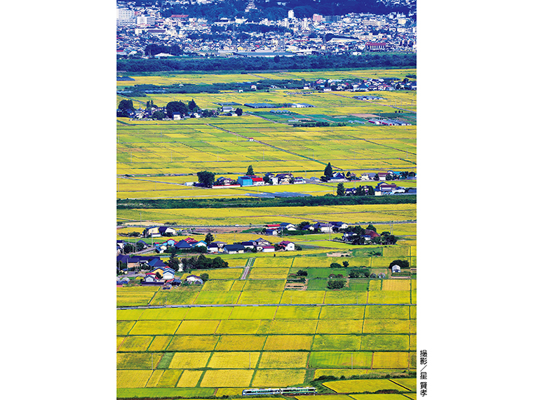 星 賢孝の奥会津だより】会津美里町の「蓋沼森林公園」から撮影した