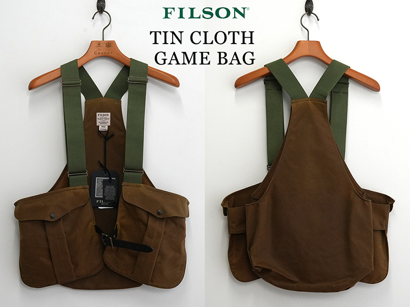 フィッシングベスト特集 No.11「FILSON TIN CLOTH GAME BAG