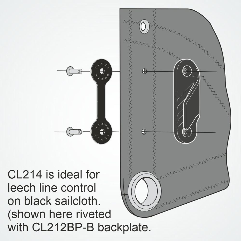 CL214 Low Profile Cleat For 2-5mm(1/16-3/16