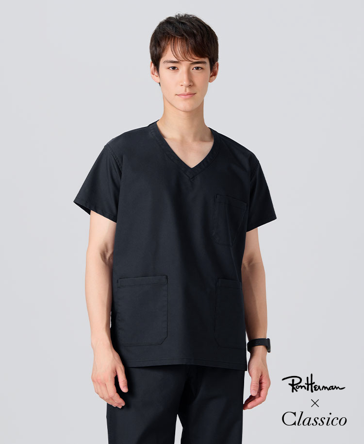医療スクラブ(メンズ)｜おしゃれ白衣のクラシコ公式通販