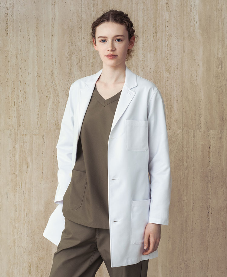 Ron Herman ショートコート(男女兼用白衣) | おしゃれ白衣のクラシコ