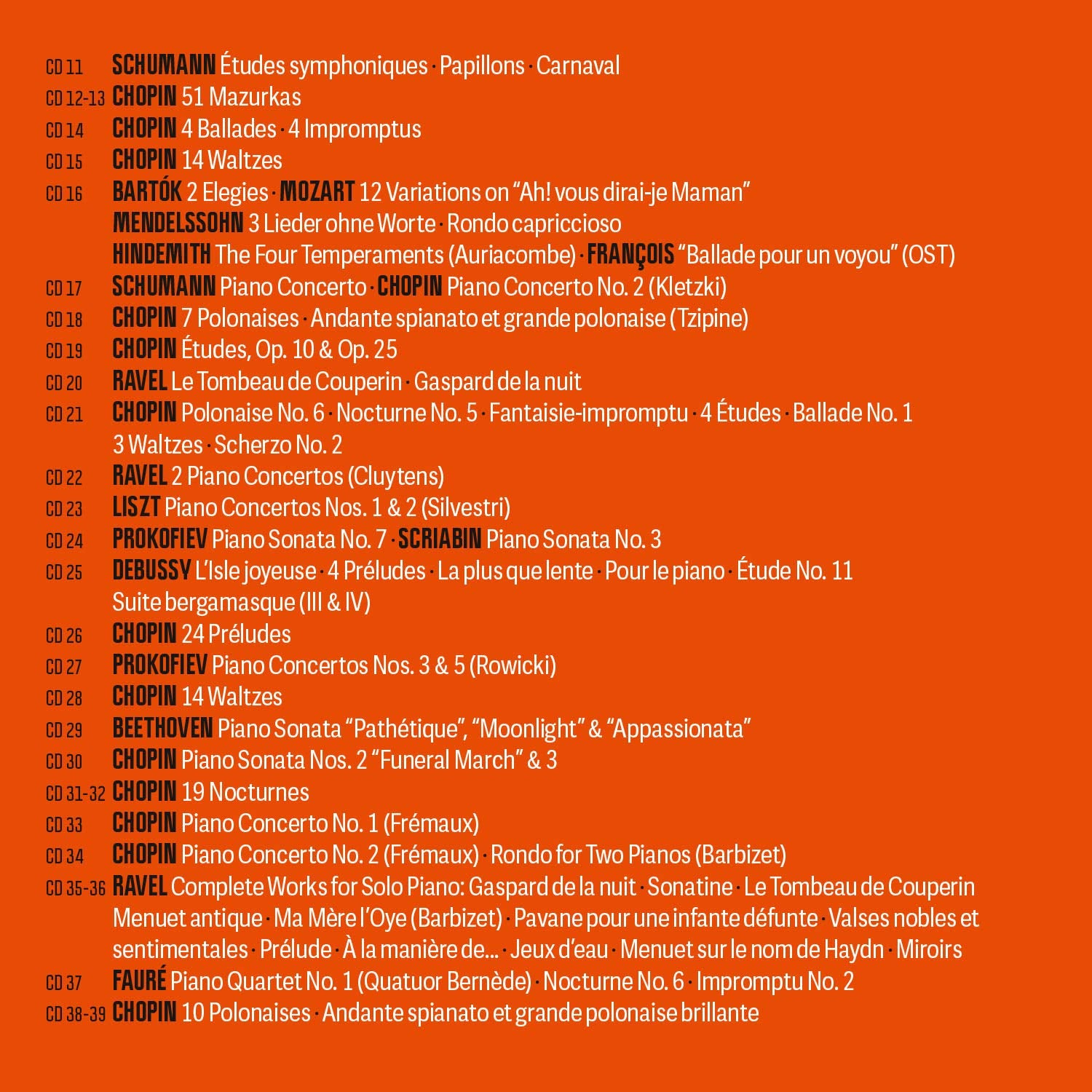 SAMSON FRANCOIS - THE COMPLETE RECORDINGS (54 CDS + 1 DVD