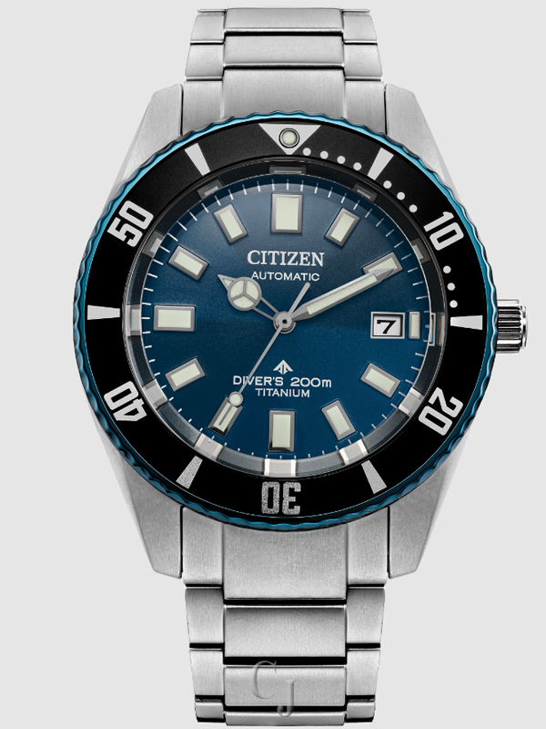 CITIZEN PROMASTER FUJITSUBO BLUE DIAL MEN'S SUPER TITANIUM WATCH