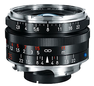 Zeiss C Biogon T* F2.8 35mm ZM Leica Fit (Black) | Clifton Cameras
