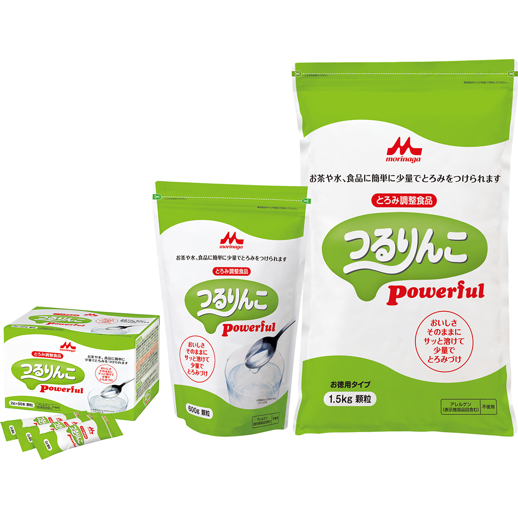 つるりんこPowerful｜物性調整食品｜森永乳業クリニコ