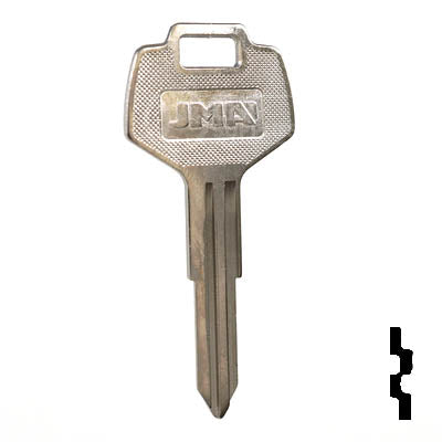 Key Blanks | X123 ( DA25 ) | Nissan | Replacement Uncut