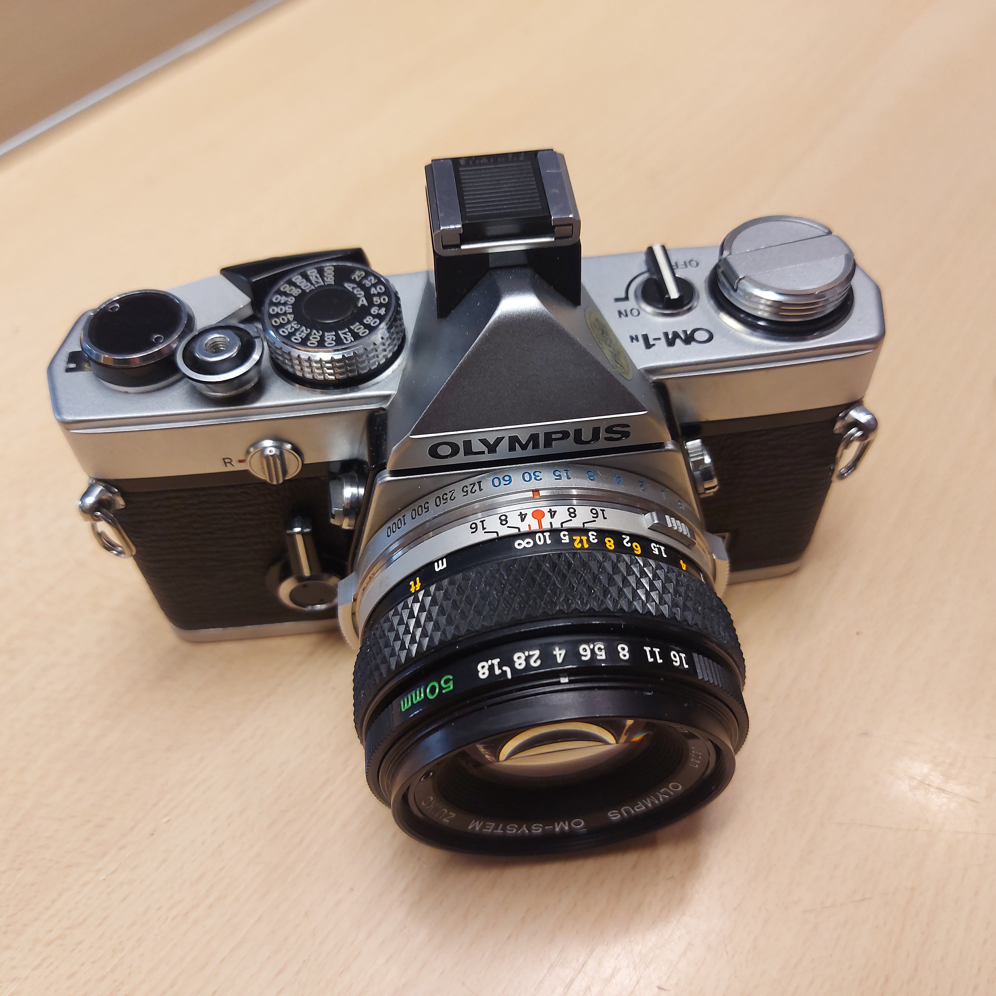 Olympus OM-1n + 50mm f/1.8 Zuiko – Clock Tower Cameras