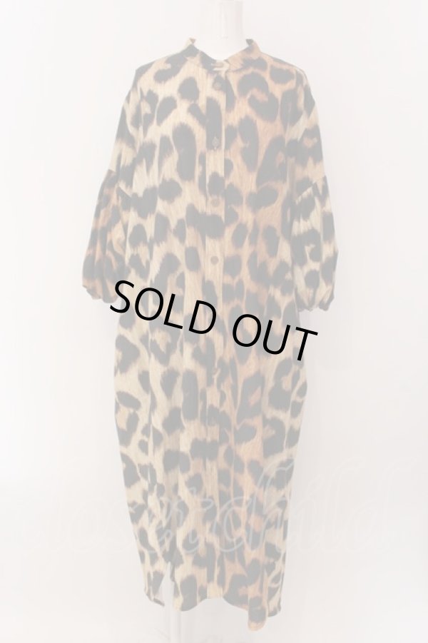 ヴィヴィアンウエストウッド 中古 / バルーン袖レオパードワンピース