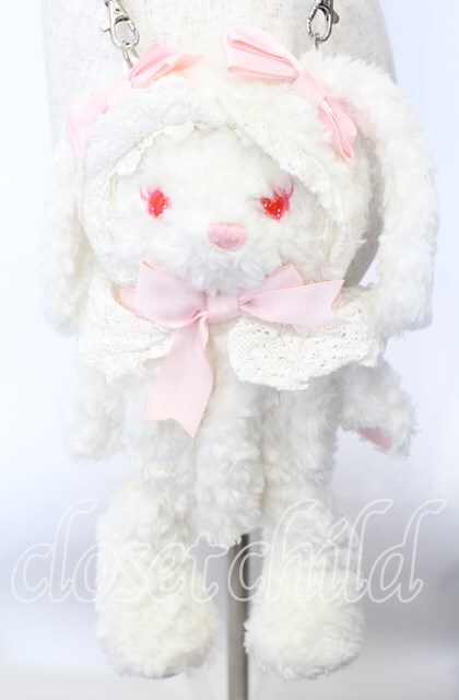 BABY,THE STARS SHINE BRIGHT / うさくみゃポシェット シロ×ピンク O