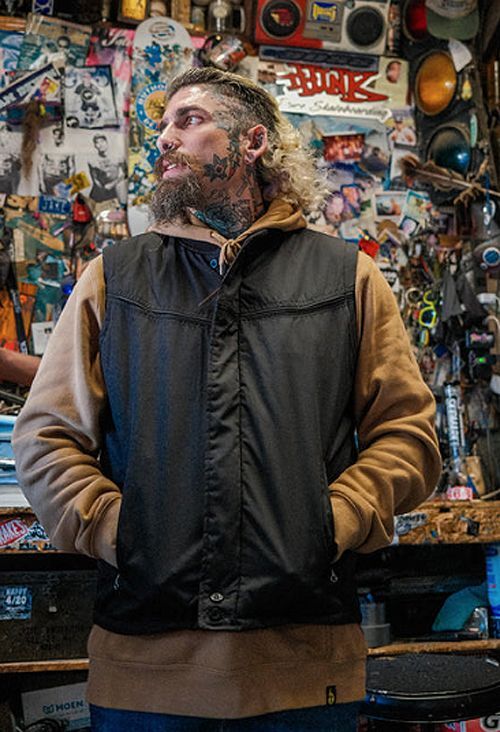 ダービーオブサンフランシスコ 302スタイル・ベスト/ブラックゴールド