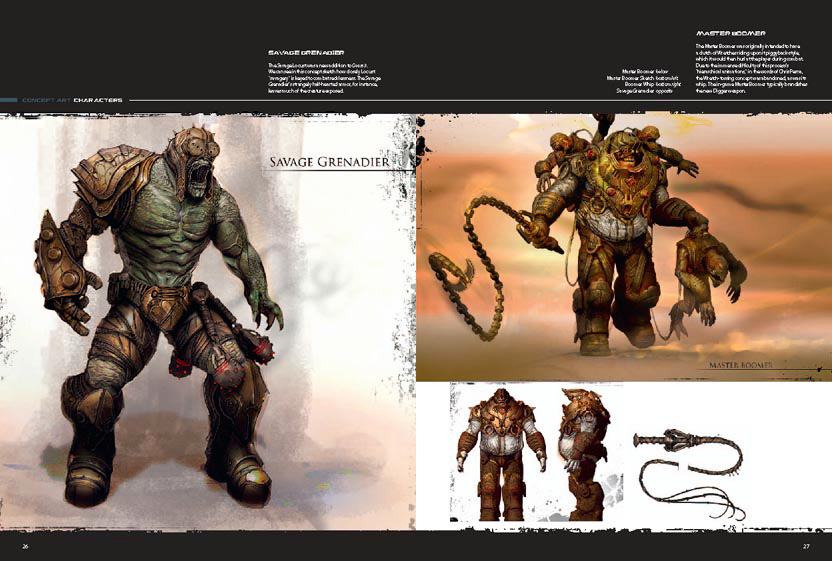 Book review: The Art of Gears of War 3 | CG Channel