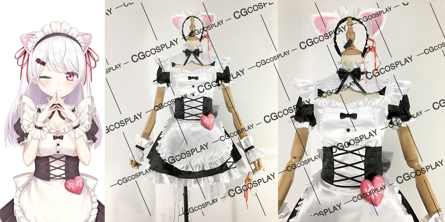 バーチャルYouTuber Vtuber にじさんじ 椎名唯華 メイド衣装