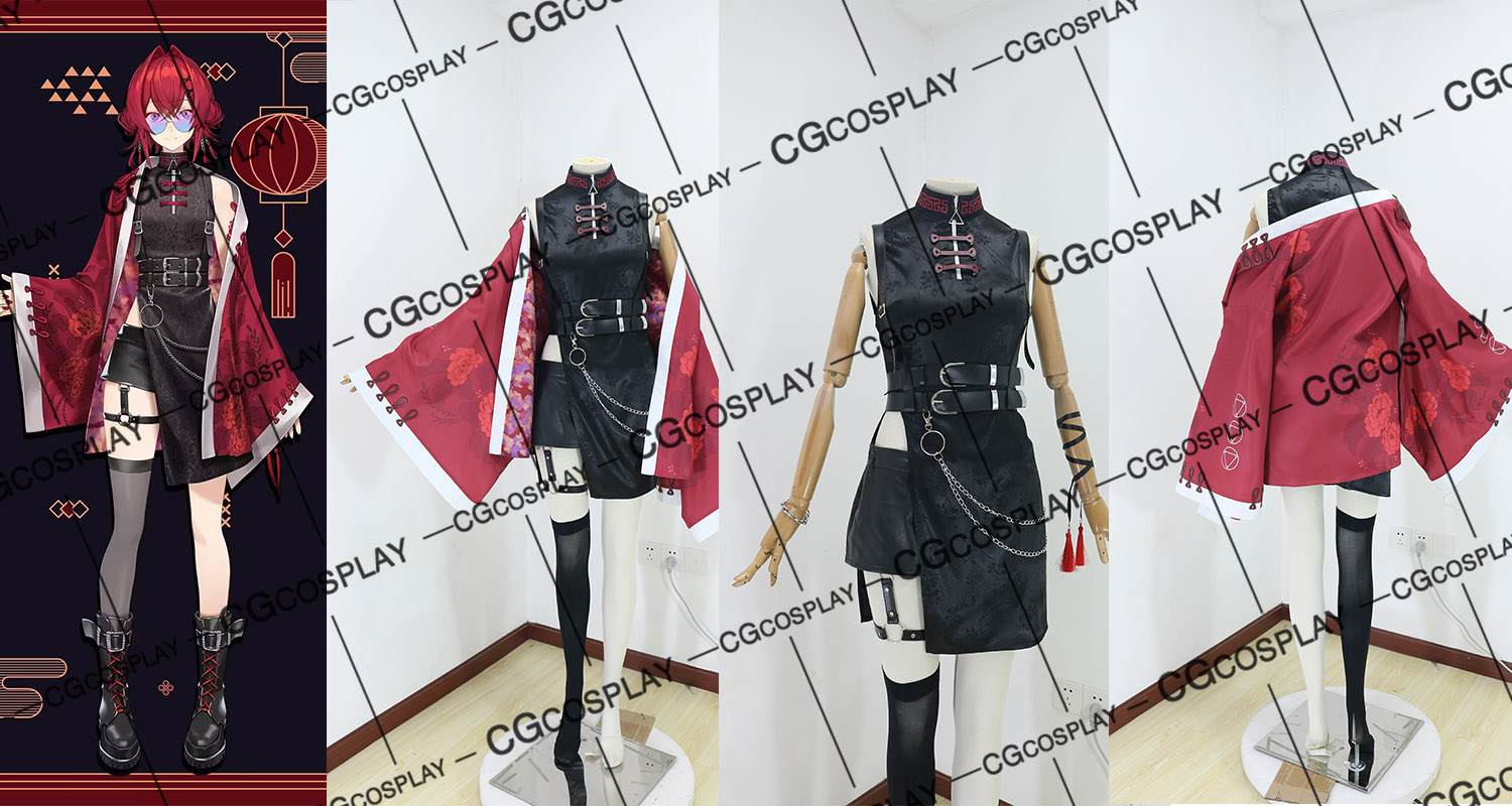 バーチャルYouTuber VTuber 新衣装 アンジュ・カトリーナ チャイナ