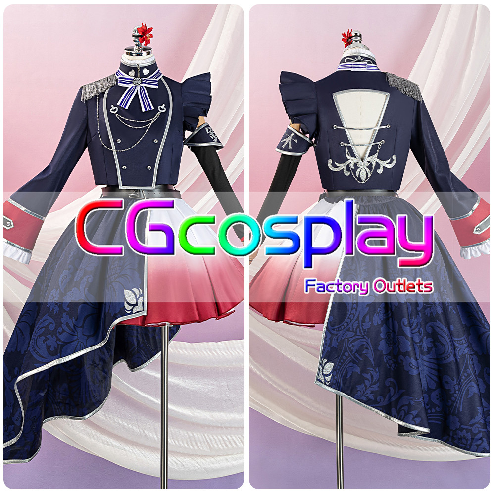 鈴木ヒナ 「藍の華」ライブ衣装 コスプレ衣装 ヒメヒナ HIMEHINA 鈴木