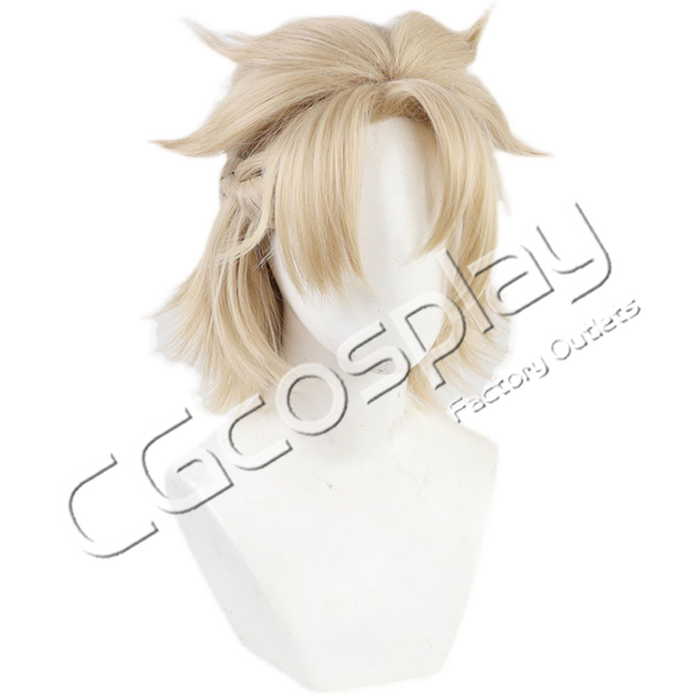 原神 げんしん アルベド Albedo コスプレウィッグ コスプレ衣装