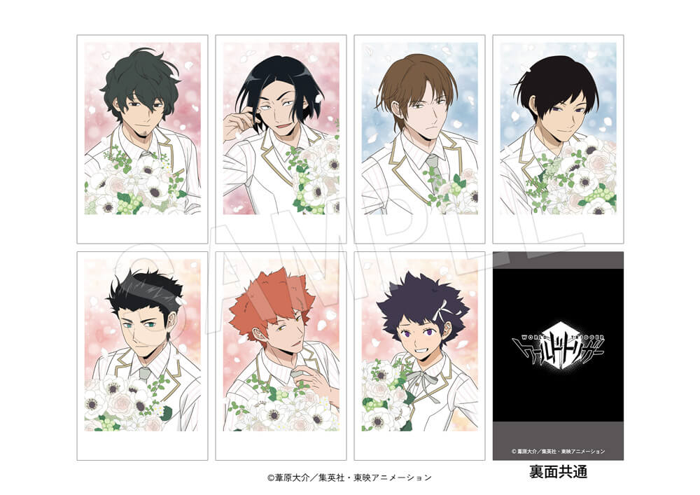 TVアニメ『ワールドトリガー』より、大きな花束を抱えた“Bouquet ver